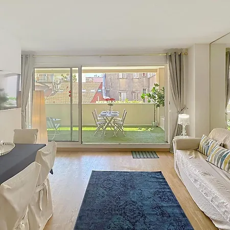 Rue D'antibes Wide 1 Bdr W Terrace - Quiet In Scenery アパート
