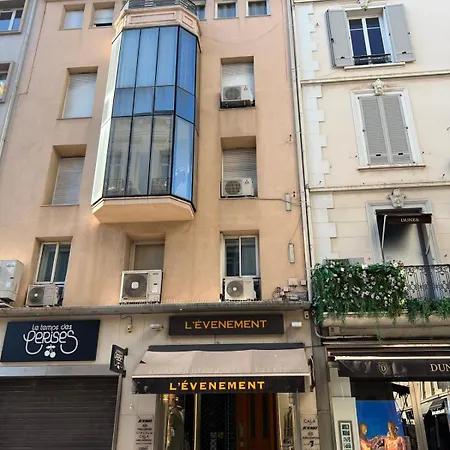 Rue D'antibes Wide 1 Bdr W Terrace - Quiet In Scenery カンヌ