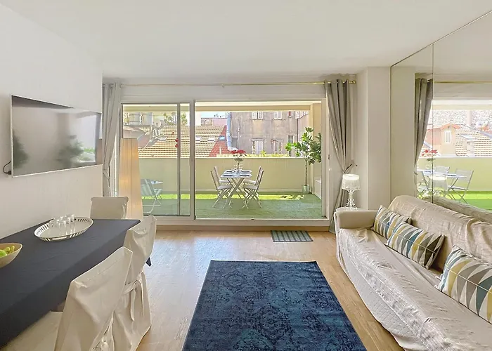 Rue D'antibes Wide 1 Bdr W Terrace - Quiet In Scenery Apartamento