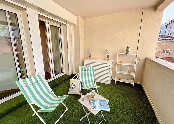 Apartamento Rue D'antibes Wide 1 Bdr W Terrace - Quiet In Scenery