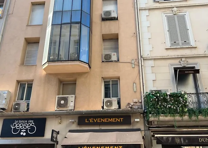 Rue D'antibes Wide 1 Bdr W Terrace - Quiet In Scenery Cannes