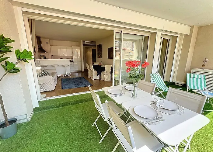 Apartamento Rue D'antibes Wide 1 Bdr W Terrace - Quiet In Scenery